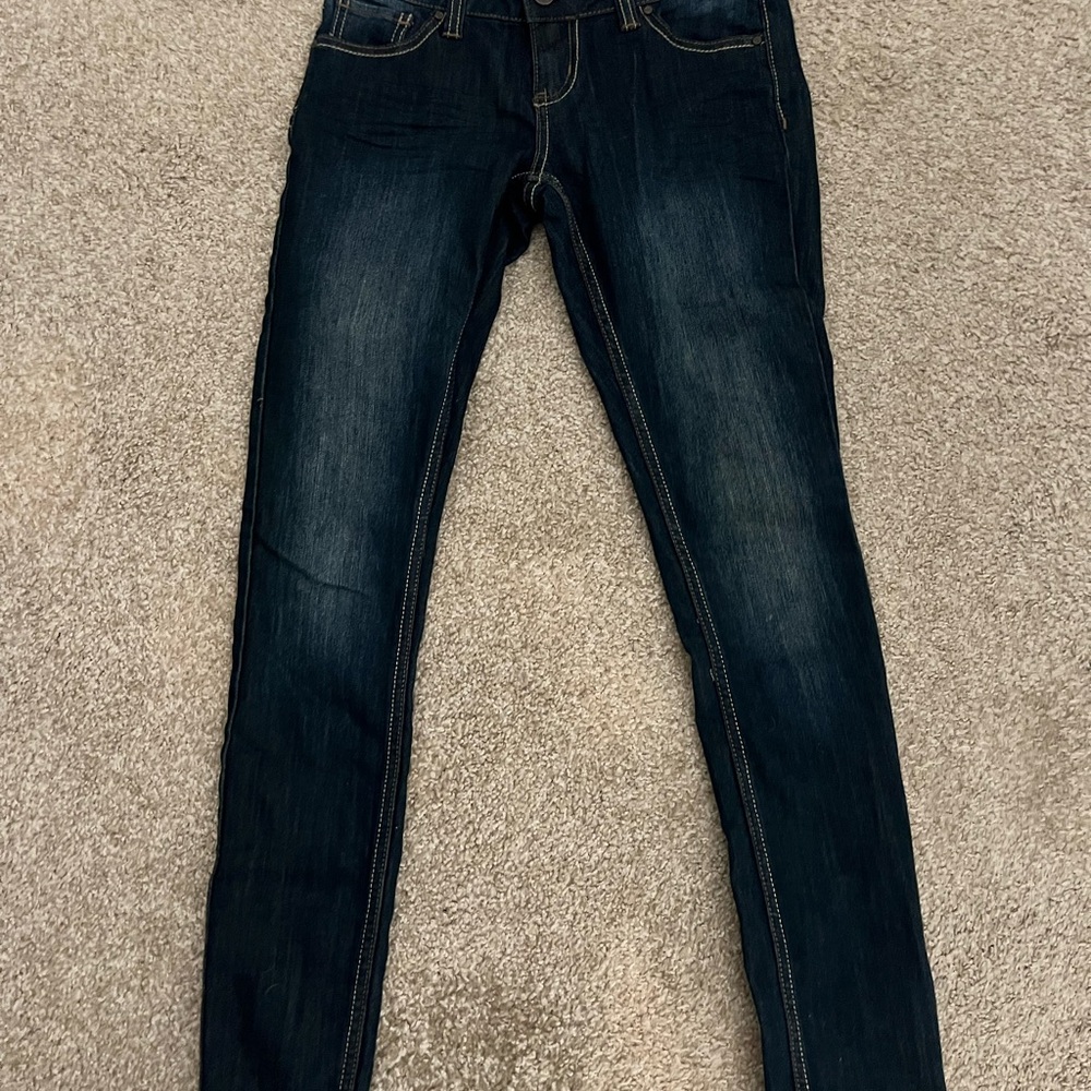 Women's Dark Blue Jeans